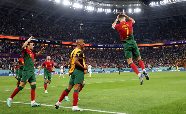 כריסטיאנו רונאלדו נבחרת פורטוגל קטאר 2022 (צילום: reuters)
