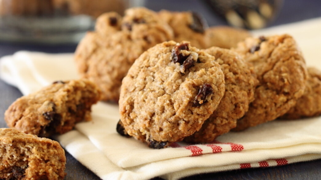 עוגיות שיבולת שועל וצימוקים עוגיות שיבולת שועל וצימוקים