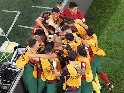 הטירוף של פורטוגל אומר הכל (GETTY)