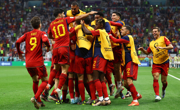 מונדיאל 2022: נבחרת ספרד נגד גרמניה (צילום: reuters)