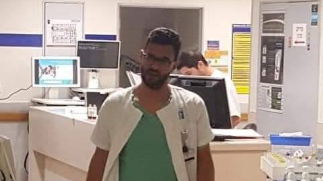 ד"ר אחמד מחג'נה, שנטען שהביא עוגה למחבל ד"ר אחמד מחג'נה, שנטען שהביא עוגה למחבל