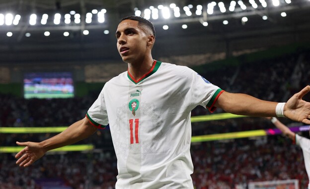 מונדיאל 2022: נבחרת מרוקו נגד בלגיה (צילום: reuters)