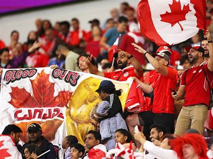 הקהל הקנדי כבר התחיל לפנטז על שמינית הגמר (GETTY)
