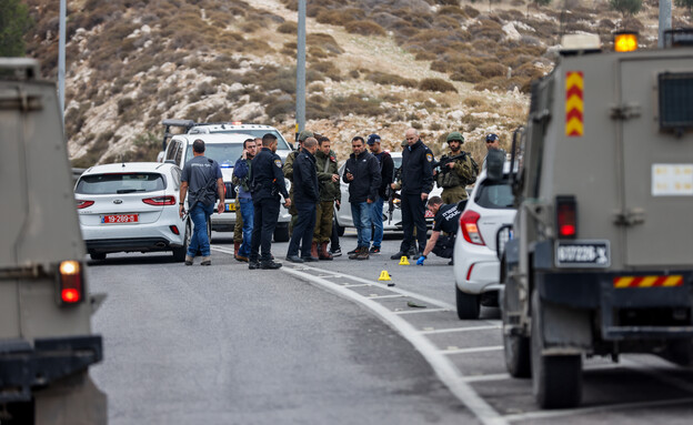 פיגוע דריסה סמוך לכוכב יעקב  (צילום: אוליביה פיטוסי , פלאש 90)