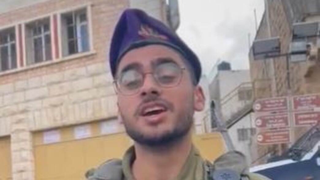 החייל שאמר שבן גביר יעשה פה סדר החייל שאמר שבן גביר יעשה פה סדר