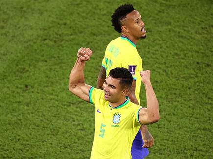 קאסמירו שבר את הקרח (getty)