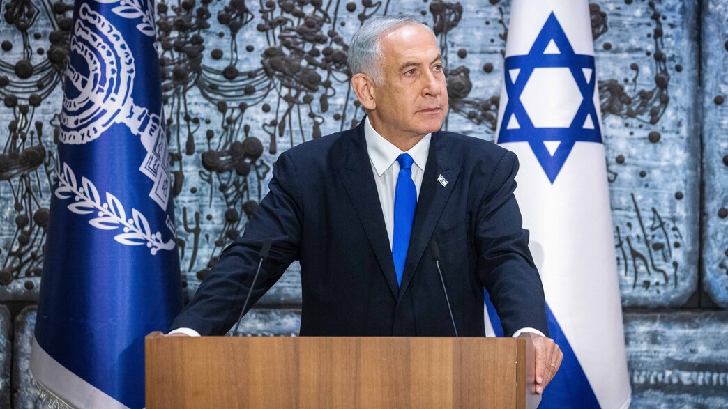 בנימין נתניהו בבית הנשיא