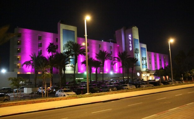 לילה סגול-מלון הרודס ים המלח.  (צילום: באדיבות רשת פתאל)
