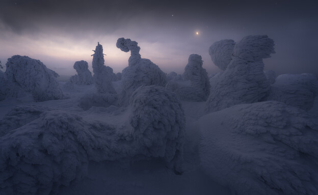  שלג וקרח (צילום: Koki Dote,  The 9th International Landscape Photographer of the Year)