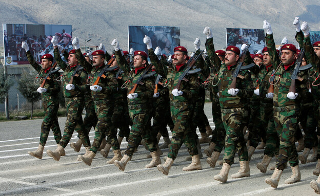 לוחמים כורדים בעיראק לוחמים כורדים בעיראק