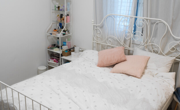 הדירה של נטלי בן שמחון - חדר שינה (צילום: טל גבעוני)