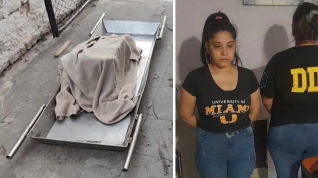משטרת בואנוס איירס עצרה עם בחשד שהרגה את בתה (צילום: מתוך הרשתות החברתיות לפי סעיף 27א' לחוק זכויות יוצרים)