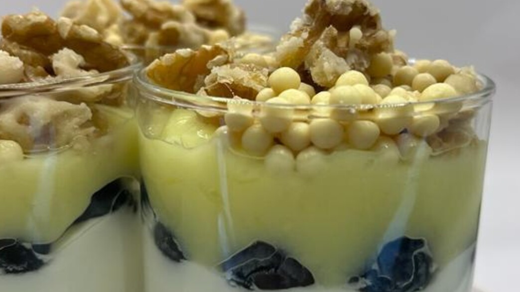 קינוח כוסות לימוני קינוח כוסות לימוני