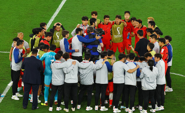 דרום קוריאה נגד פורטוגל (צילום: רויטרס)