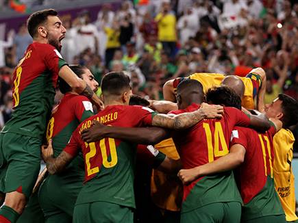 ניחשתם שפורטוגל תנצח 2:3 את גאנה? (צילום: ספורט 5)