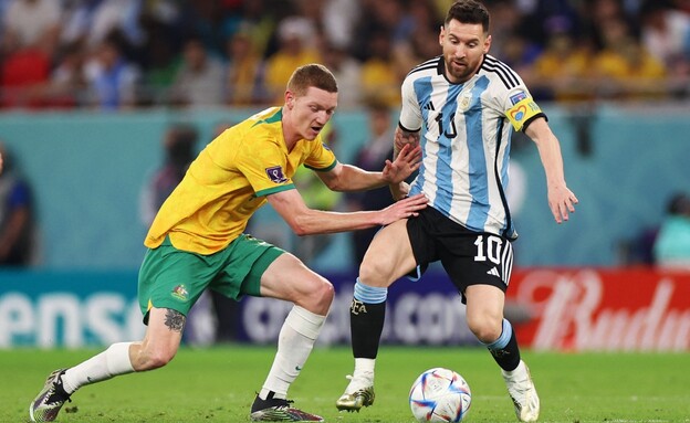 מונדיאל 2022 בקטאר: ארגנטינה נגד אוסטרליה (צילום: reuters)