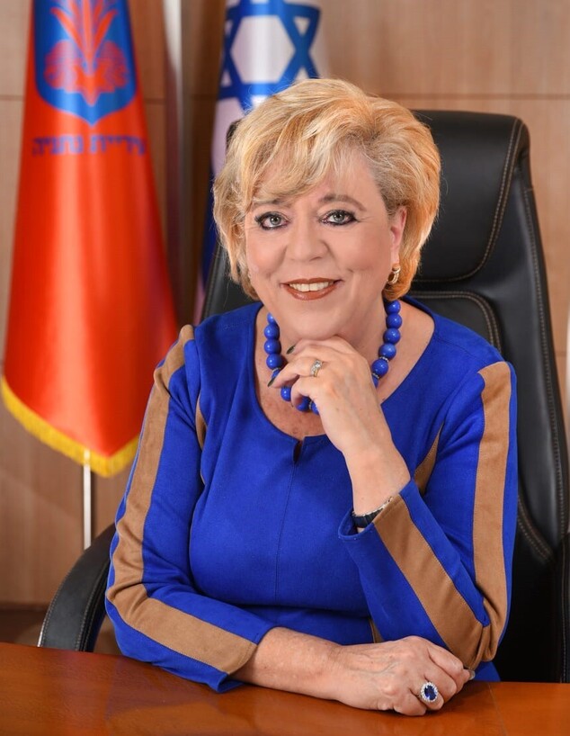 מרים פיירברג-איכר- ראשת עיריית נתניה  (צילום: דוברות עיריית נתניה)