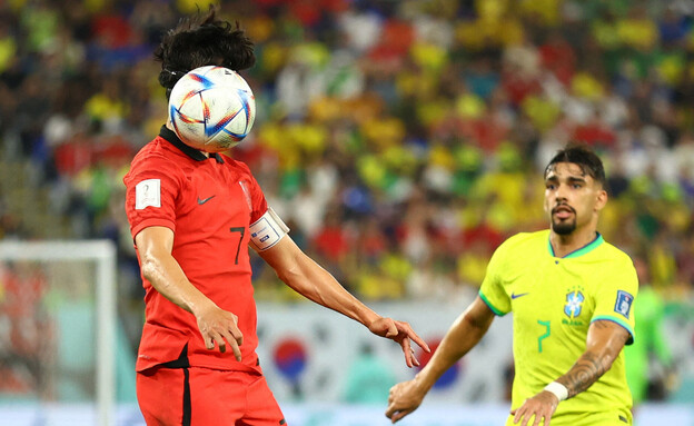 ברזיל נגד דרום קוריאה (צילום: רויטרס)