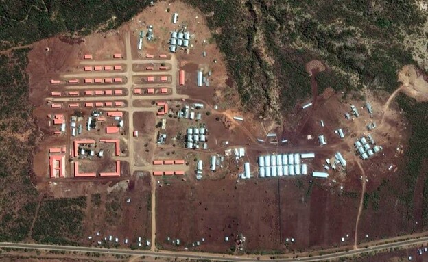 צילום לוויין של מתקן הכליאה 