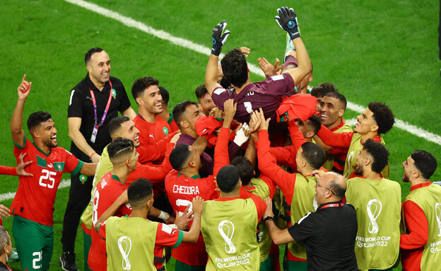 מרוקו מנצחת את ספרד (צילום: רויטרס)