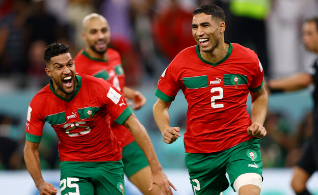 מרוקו מנצחת את ספרד (צילום: רויטרס)