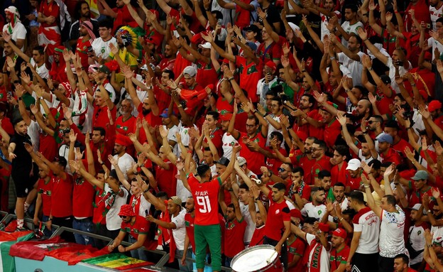 מונדיאל 2022 בקטאר: ספרד נגד מרוקו (צילום: reuters)