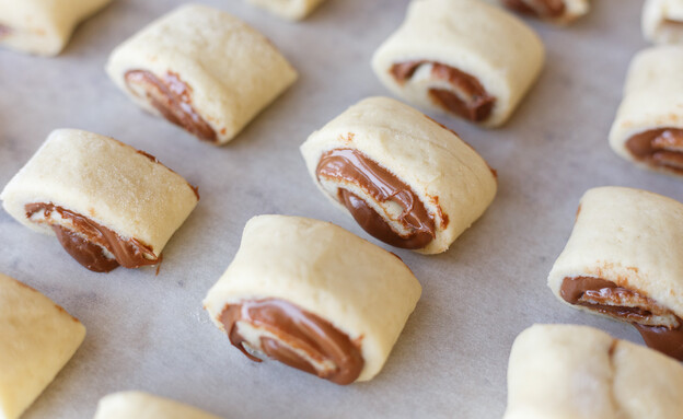 רוזלך שוקולד מבצק פריך רוזלך שוקולד מבצק פריך