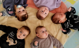בייבי בום: 5 תינוקות ב-4 חודשים (צילום: מתוך "פאולה וליאון", קשת12)