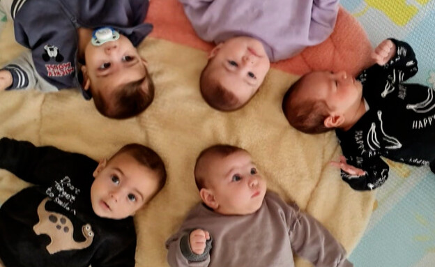 בייבי בום: 5 תינוקות ב-4 חודשים (צילום: מתוך "פאולה וליאון", קשת12)