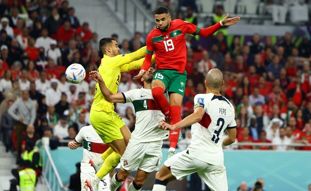 מרוקו פורטוגל 0-1 (צילום: רויטרס)