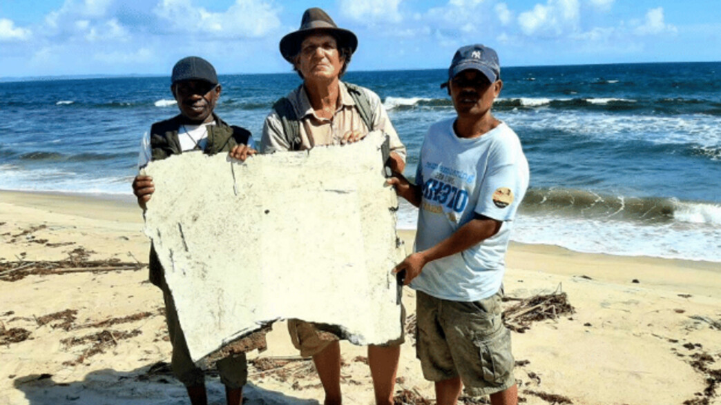 שריד מהמטוס המלזי