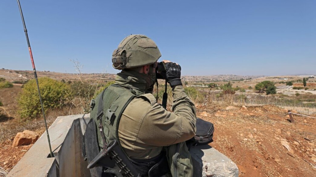 לוחם בגבול (צילום: JALAA MAREY/AFP/GettyImages)