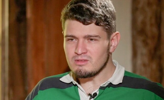 הלוחם הרוסי שהשתתף בטבח בבוצ'ה (צילום: CNN)