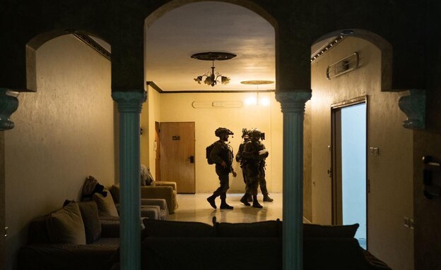 סיירת גבעתי בשומרון בפעילות מבצעית (צילום: דובר צה