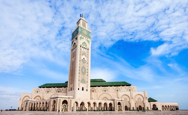 מרוקו קזבלנקה מסגד חסן השני (צילום: saiko3p, Shutterstock)