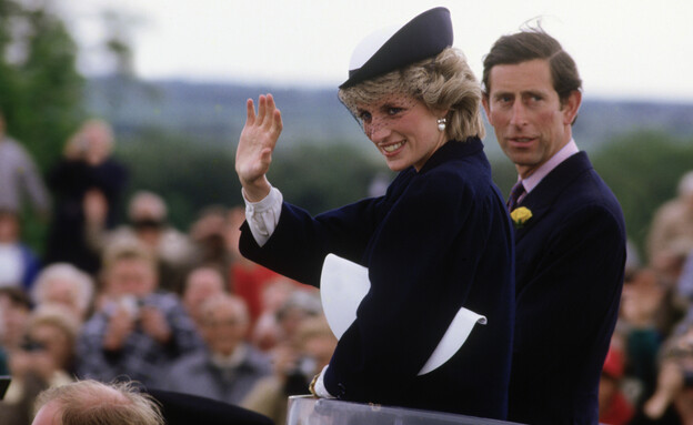 הנסיך צ'ארלס, הנסיכה דיאנה, 1985 (צילום: David Levenson/Getty Images)