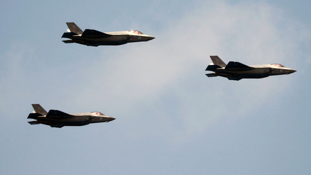 המטוסים בפעולה (צילום: JACK GUEZ/AFP/GettyImages)