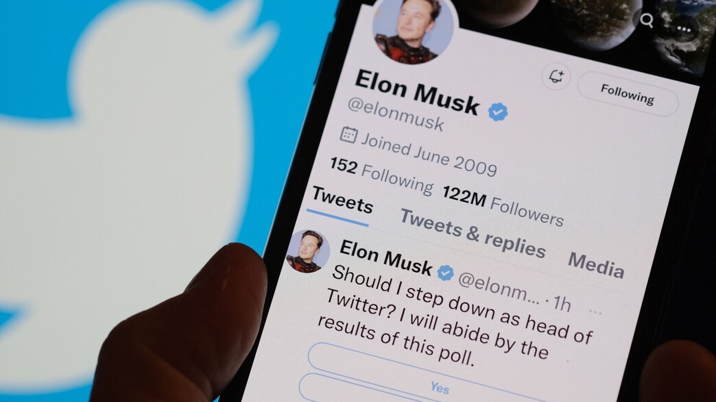 אילון מאסק בסקר טוויטר על תפקידו כמנכ"ל אילון מאסק בסקר טוויטר על תפקידו כמנכ"ל