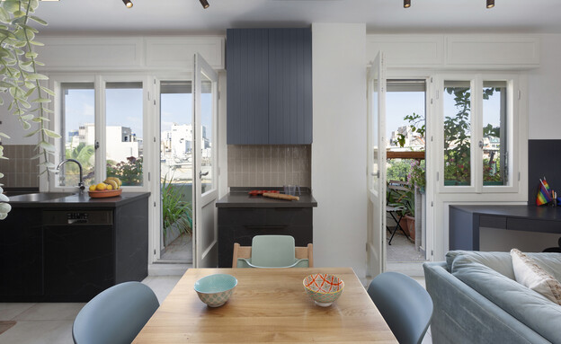 דירה בתל אביב, עיצוב ליאת דביר-רותם, ג, (צילום: ניצן הפנר)