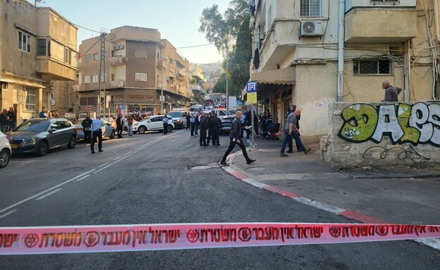 אירוע ירי בחיפה (צילום: לפי סעיף 27 א')
