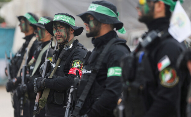 Gazze Şeridi'nde bir Hamas geçit töreni (Fotoğraf: Reuters)