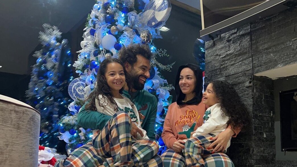 מוחמד סלאח חוגג כריסמס בליברפול