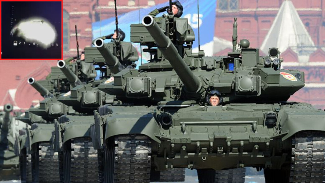 פגיעה בטנקים של רוסיה