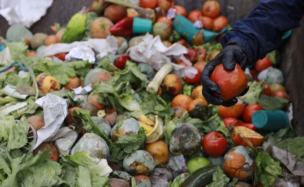 פסולת מזון (צילום: Getty images)
