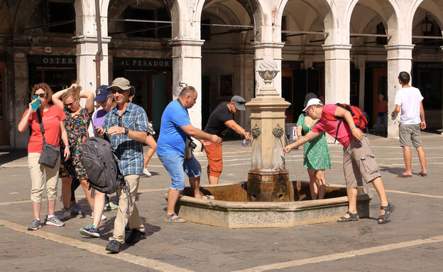 מזרקת שתייה ונציה (צילום: Norwara Nirvana, shutterstock)