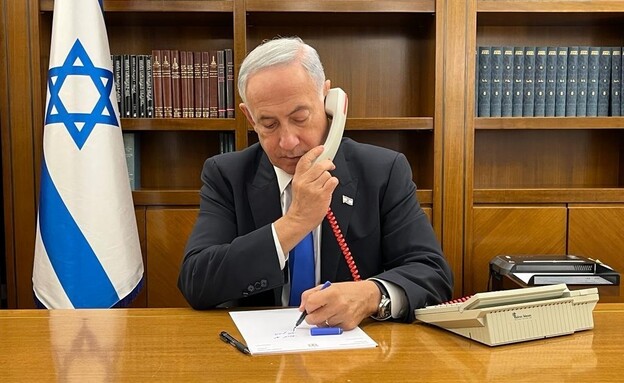 ראש הממשלה נתניהו בלשכת ראש הממשלה בירושלים