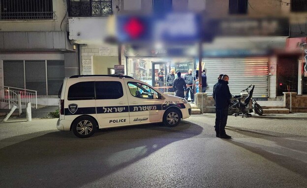 אירוע האלימות בבאקה אל גרבייה (צילום: דוברות המשטרה)