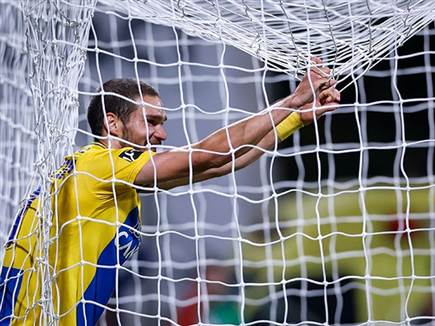 אבל הערב הזה לא היה של מכבי (צילום: מאור אלקסלסי)