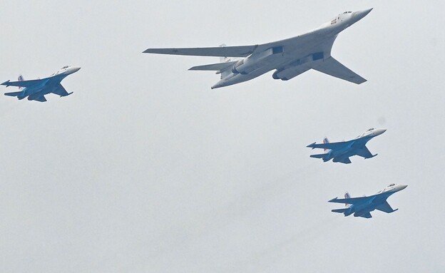 מטוס הקרב (צילום: KIRILL KUDRYAVTSEV/AFP/GettyImages)