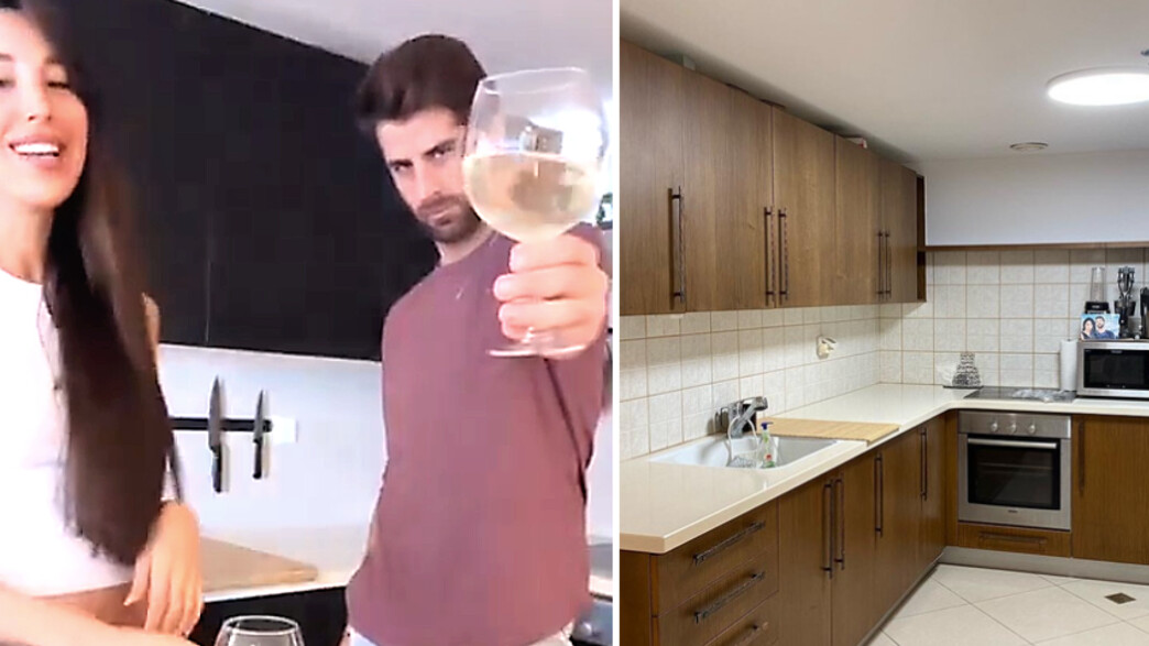 שחף רז וטלי עובדיה במטבח שחף רז וטלי עובדיה במטבח